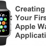Create first apple watch app